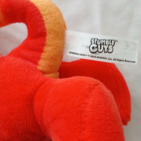 Stumble Guys Inferno Plush Dragon Red and Yellow 8" - Picture 11 of 14